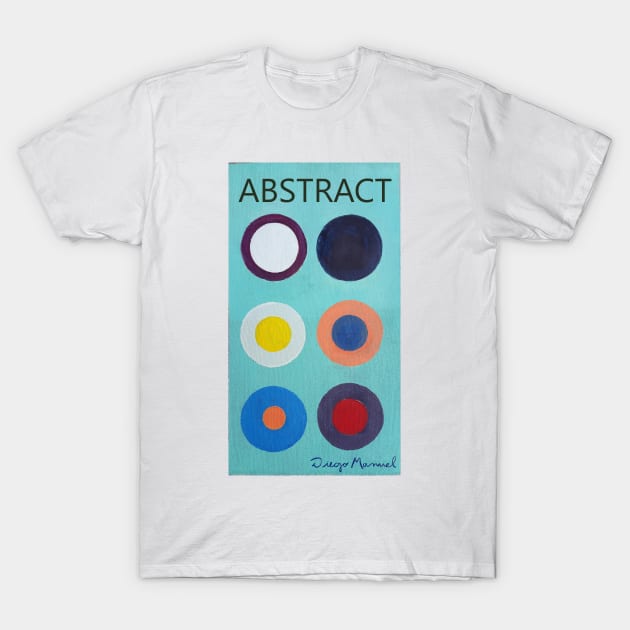 Abstract circles 5 T-Shirt by diegomanuel